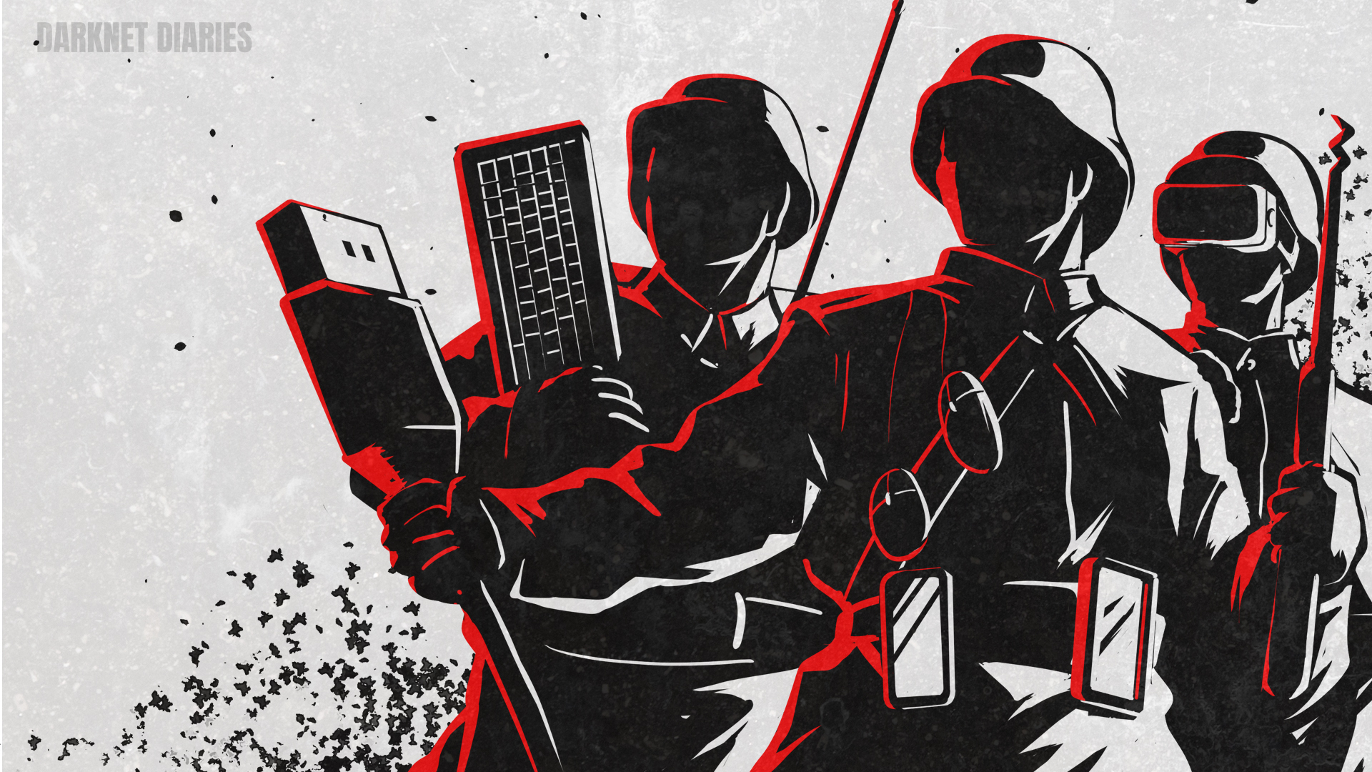 Cyber soldaten; headerafbeelding van MitchGamesNL.